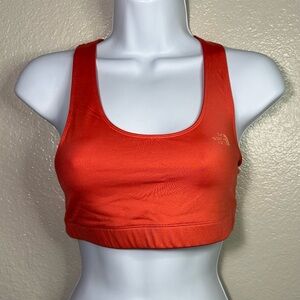 The North Face Movmynt Sports Bra in Vibrant Orange